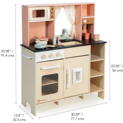 Mentari Large Play Kitchen, Cream