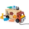 Mentari, Shape Sorting Box - Safari Truck