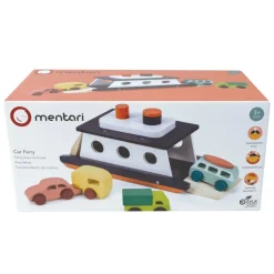 Mentari Wooden Car Ferry with Toy Cars
