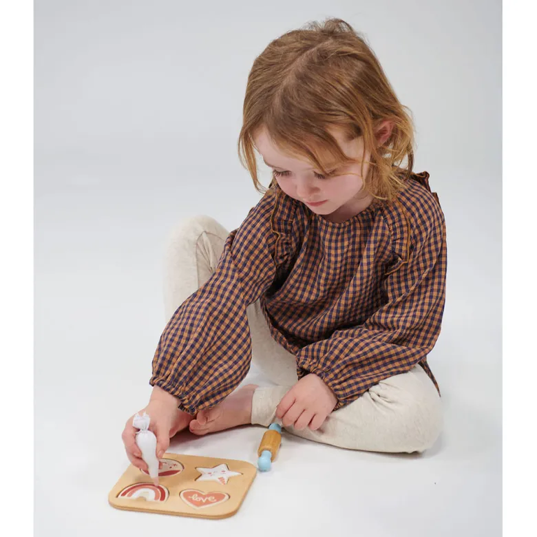 Mentari, Wooden Play Food - Cookie Set