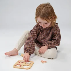 Mentari, Wooden Play Food - Cookie Set