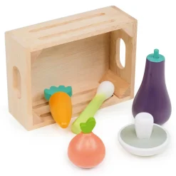 Mentari, Wooden Play Food - Box of Vegetables