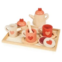 Mentari Wooden Play Food - Tea Set Tray