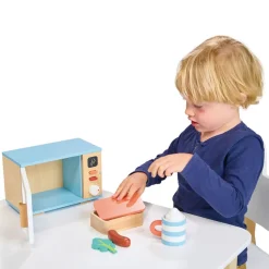 Mentari Wooden Play Food, Microwave