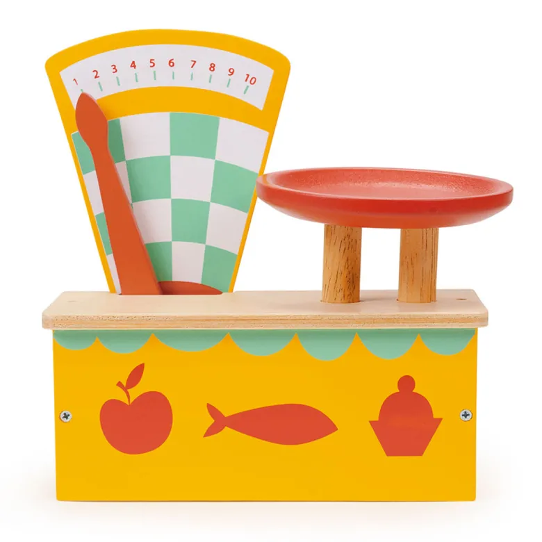 Mentari Wooden Shopkeeper's Scale