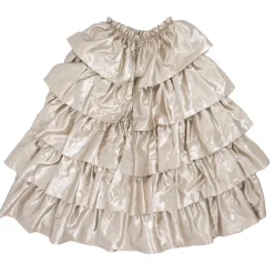 Meri Meri Costume, Champagne Ruffle Cape - Size 3-6 Years