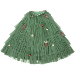 Meri Meri Costume, Christmas Tree Cape with Headband