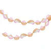 Meri Meri Crepe Paper with Ruffles, Pink and Peach - 3m