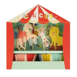 Meri Meri Cupcake Set, Circus