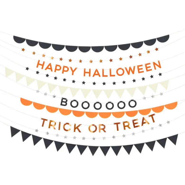 Meri Meri Garland, Halloween Garlands, Set of 10 - 1.8 Meters