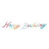 Meri Meri Garland, Happy Birthday, Bright Colors - 2.7 Meters