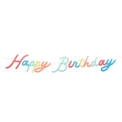 Meri Meri Garland, Happy Birthday, Bright Colors - 2.7 Meters