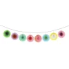 Meri Meri Garland, Mini Fan Garland - 0.6 Meter