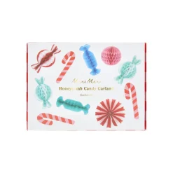 Meri Meri Garland, Mini Gingerbread Garland with Christmas Candy - 0.9 m