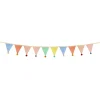 Meri Meri Garland, Pastel Bunting with Small Pom Poms 1.8 Meters