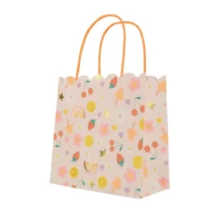 Meri Meri Gift Bags, Happy Face Icons – Set of 8