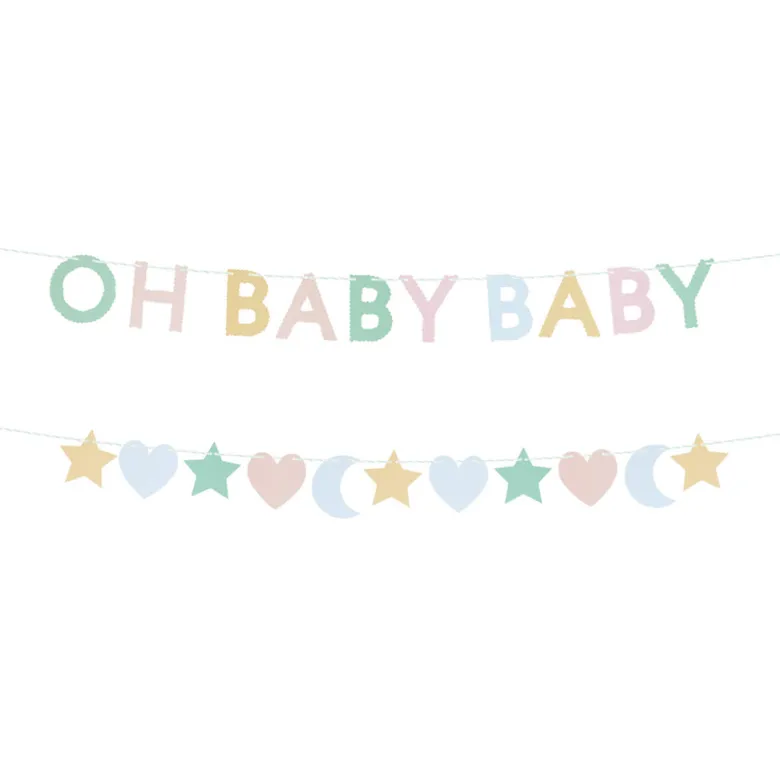 Meri Meri Mini Garland, Baby Mini Matchbox – 0.6 Meter