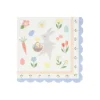 Meri Meri Napkins, Easter, Size L – Easter bunny