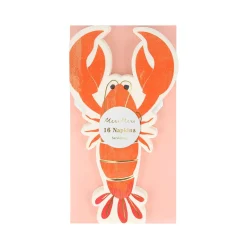 Meri Meri Napkins, Lobster – Pack of 16