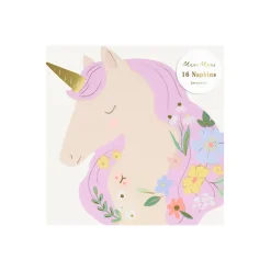 Meri Meri Napkins, Meadow Unicorns - Set of 16