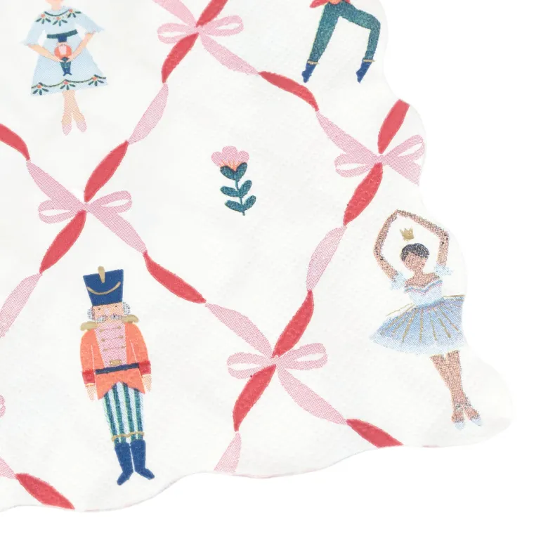 Meri Meri Napkins Size L, The Nutcracker Ballet - Pack of 16