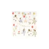 Meri Meri napkins, size S, Animal friends – 16-pack