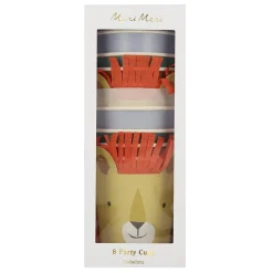Meri Meri Paper Cups, Animal Parade - Set of 8