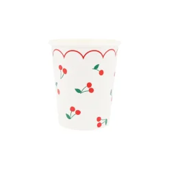 Meri Meri Paper Cups, Cherry - Set of 8