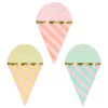 Meri Meri Paper Plates, Ice Cream - Pack of 8