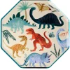 Meri Meri Paper Plates Size L, Dinosaur Kingdom - Pack of 8