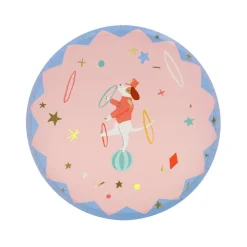 Meri Meri Paper Plates, Size S, Circus - Pack of 8