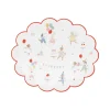 Meri Meri Paper Plates, Size S, Animal Friends - Set of 8