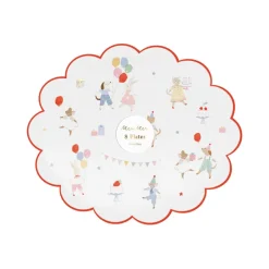 Meri Meri Paper Plates, Size S, Animal Friends - Set of 8