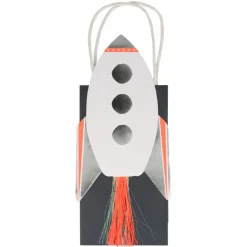 Meri Meri Party Bags, Rocket Ship - Set of 8