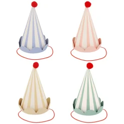 Meri Meri Party Hats, Animal Friends - Set of 8