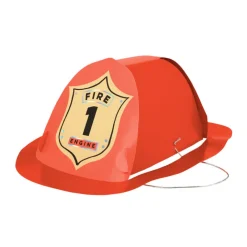Meri Meri Party Hats, Firefighter Helmets – Pack of 8