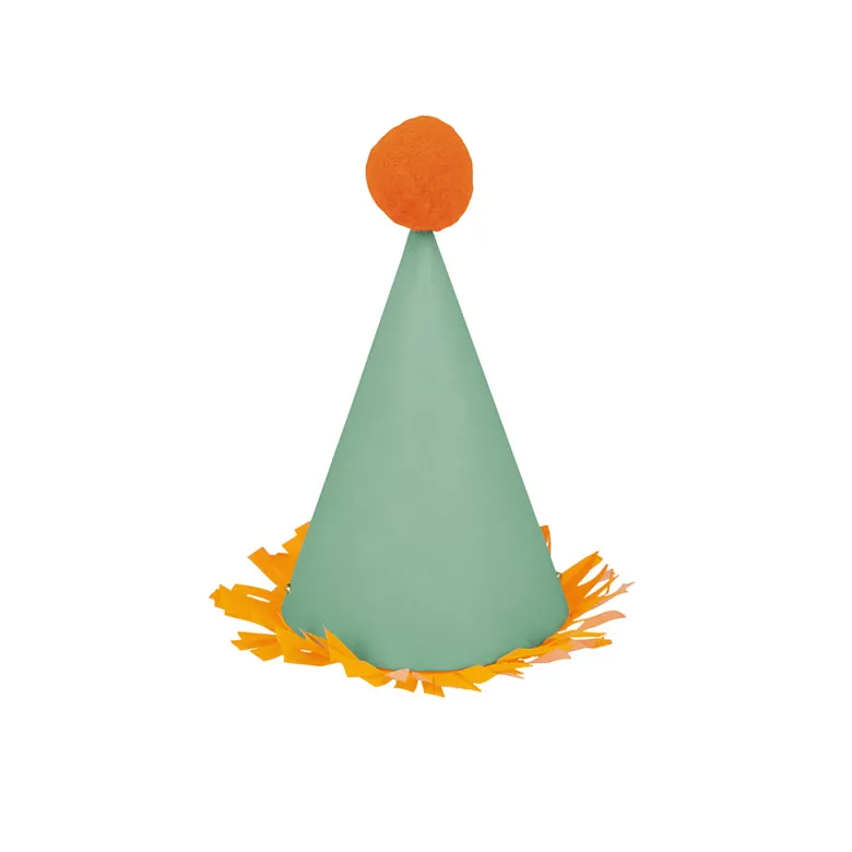 Meri Meri Party Hats, Mini Party Hats - Set of 8