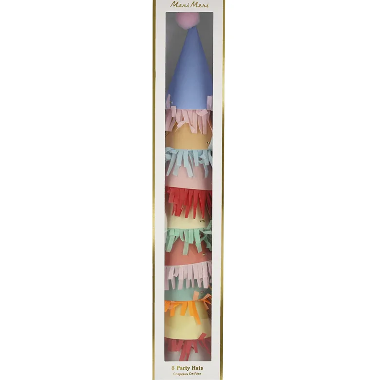 Meri Meri Party Hats, Mini Party Hats - Set of 8