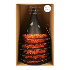 Meri Meri Party Hats, Witch Hats - Set of 6