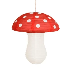 Meri Meri Rice Paper Lanterns, Mushroom, Set of 3