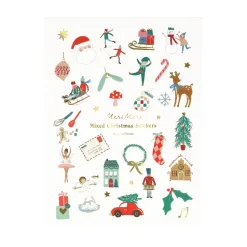 Meri Meri Stickers, Christmas Icons - 10 Sheets