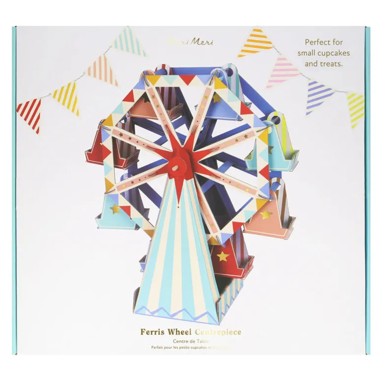 Meri Meri Table Decorations, Cupcake and Snack Ferris Wheel