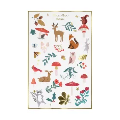 Meri Meri Tattoos, Forest Designs - Set of 2 Sheets