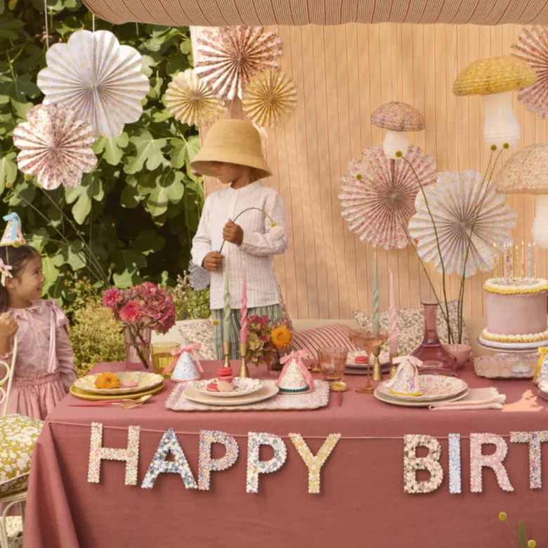 Meri Meri x Liberty Garland, Happy Birthday - 2 m