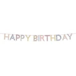 Meri Meri x Liberty Garland, Happy Birthday - 2 m