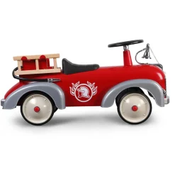 Metal Fire Truck Ride-On Car