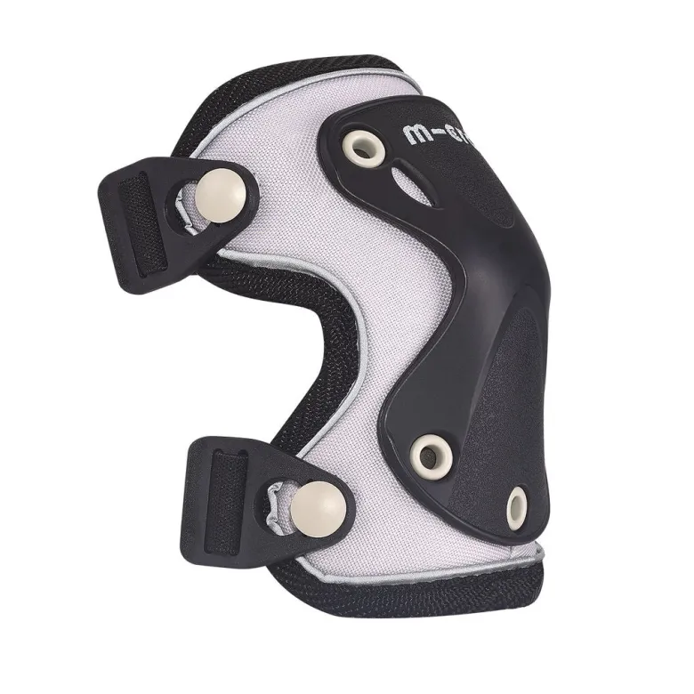 Micro - Knee and Elbow Protectors - Reflective Black - Size S or M