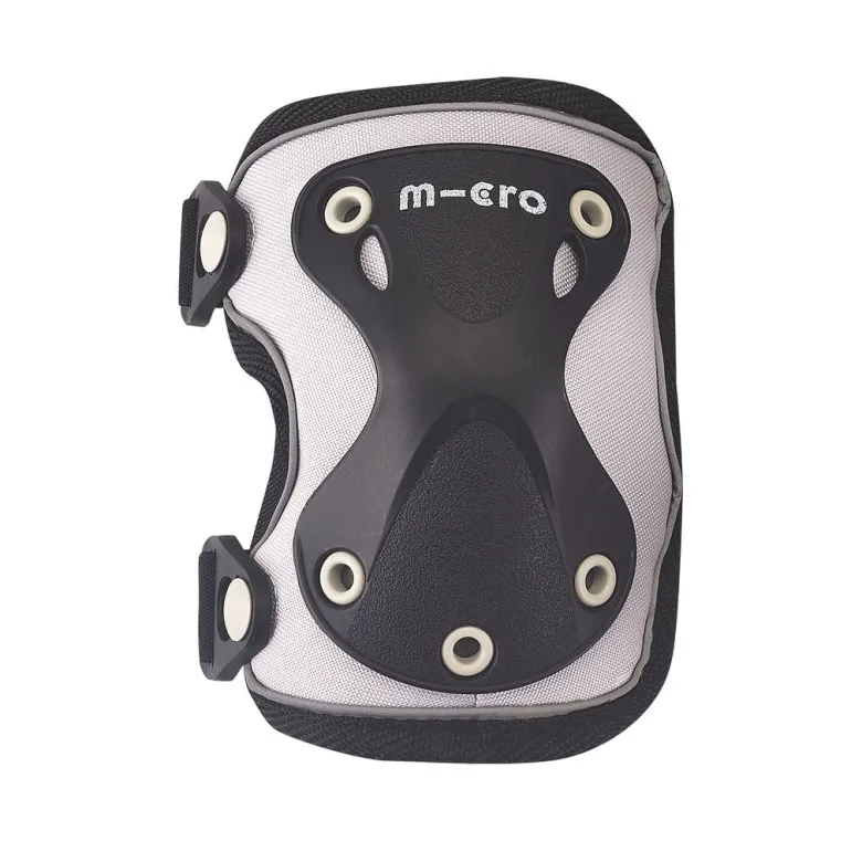 Micro - Knee and Elbow Protectors - Reflective Black - Size S or M