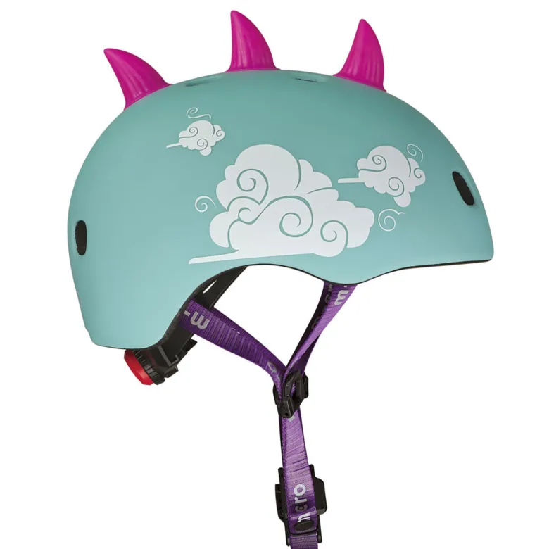 Micro Helmet, 3D Dragon - Size S (Ages 2-5)