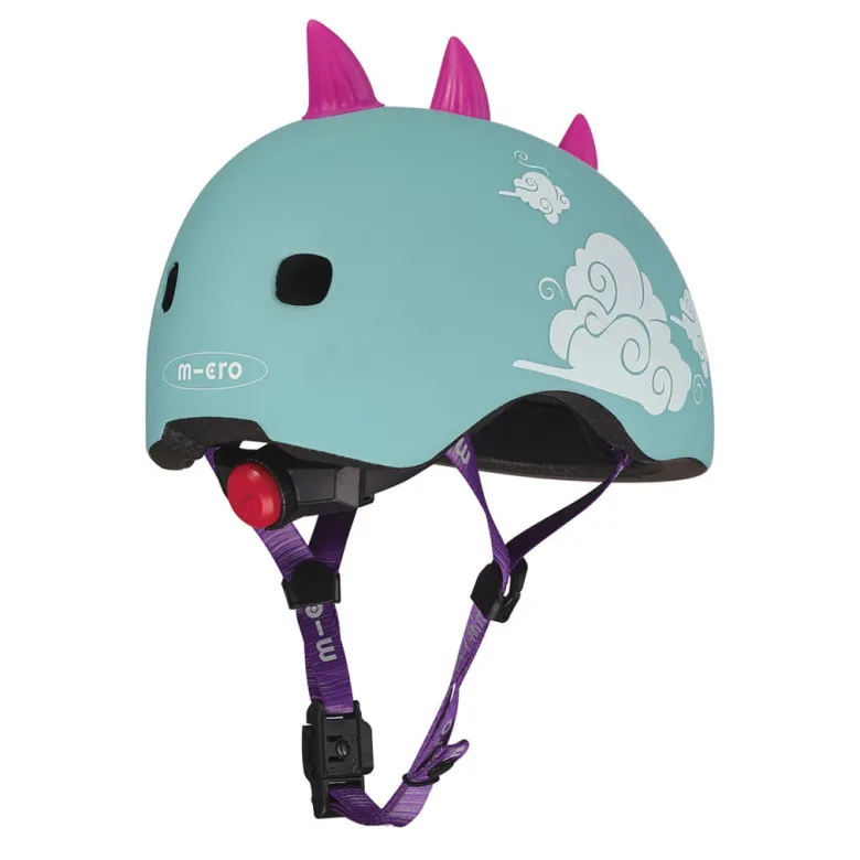 Micro Helmet, 3D Dragon - Size S (Ages 2-5)